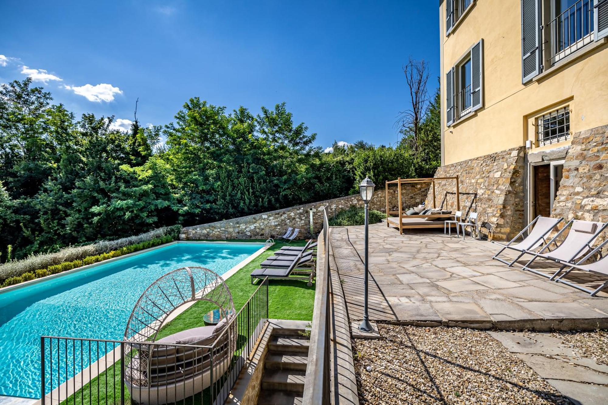 Luxury Villa Tolomei Gucci With Spa San Jacopo al Girone Exterior foto