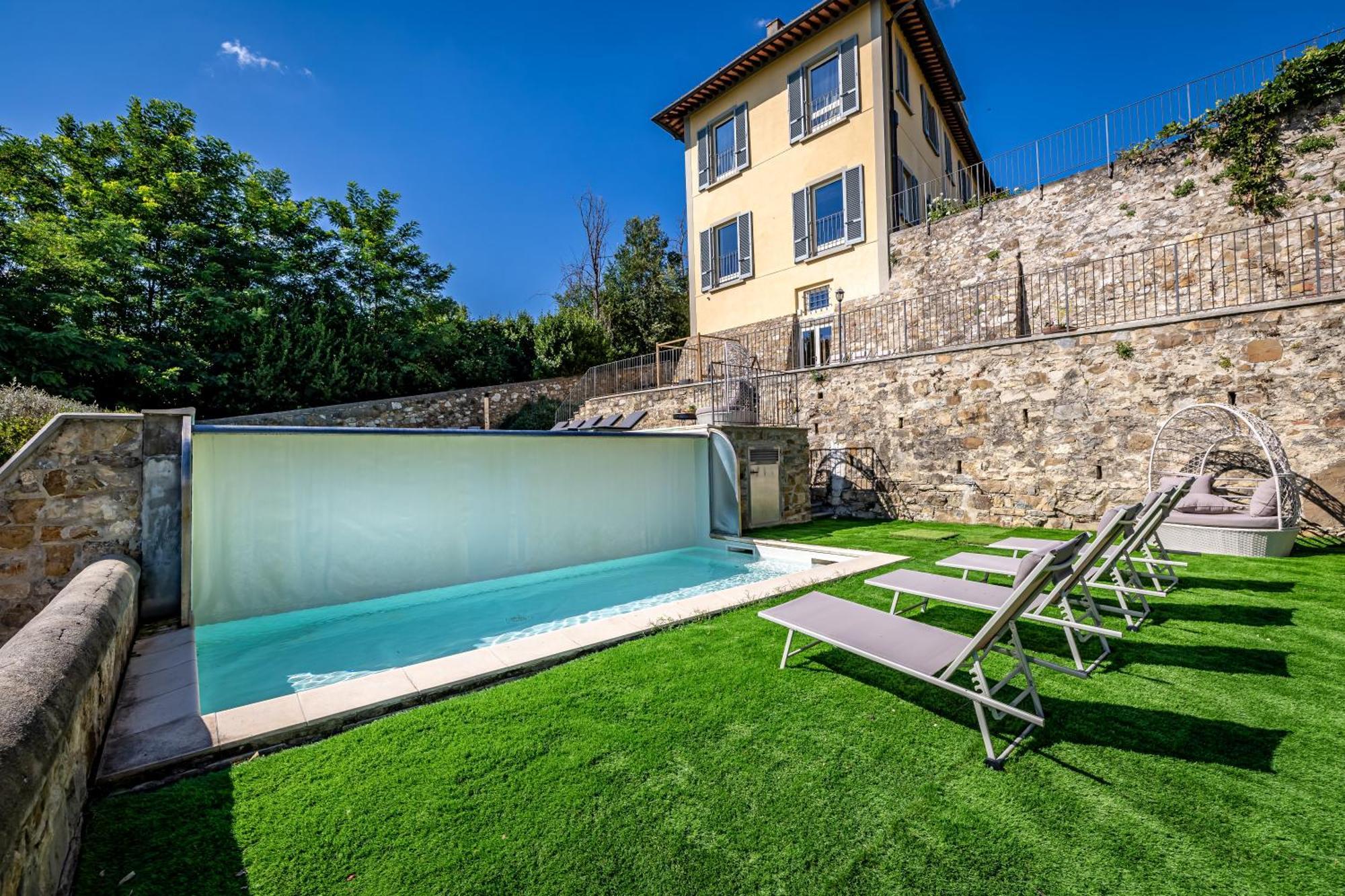 Luxury Villa Tolomei Gucci With Spa San Jacopo al Girone Exterior foto