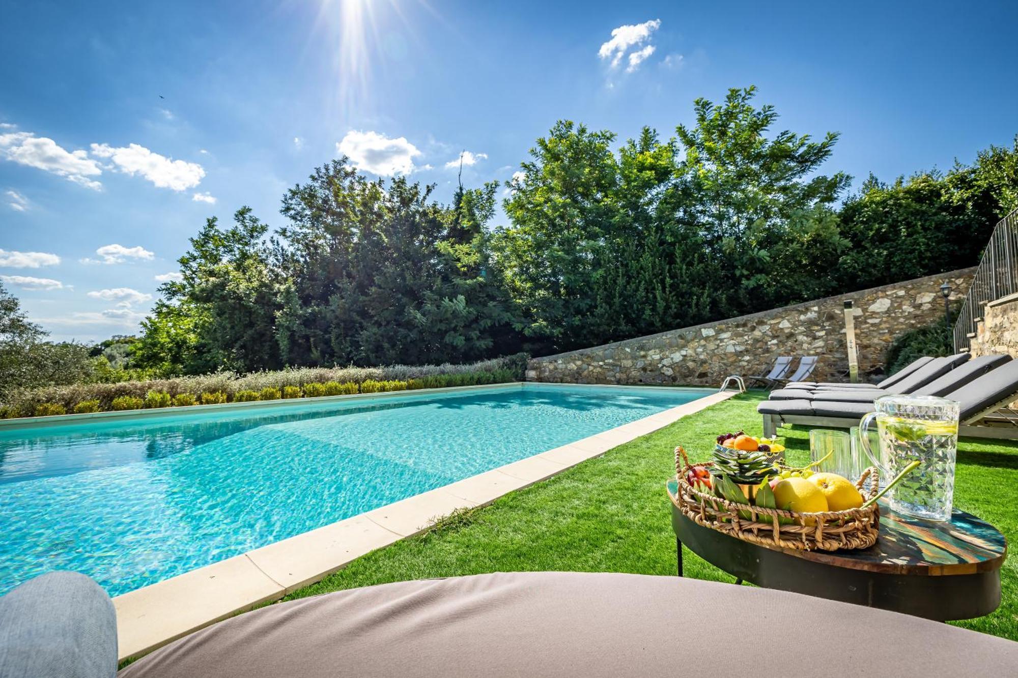 Luxury Villa Tolomei Gucci With Spa San Jacopo al Girone Exterior foto